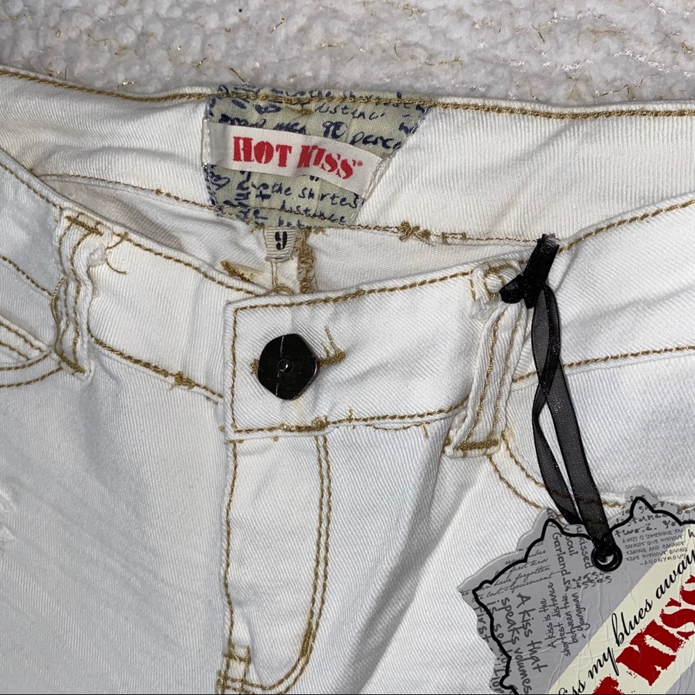 Hot Kiss Skinny White Jeans - Picture 7 of 11